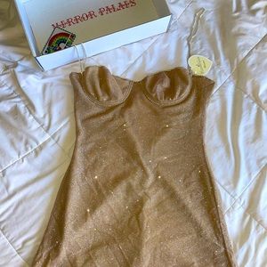 Mirror Palais Fairy Dress in Diamond Sand